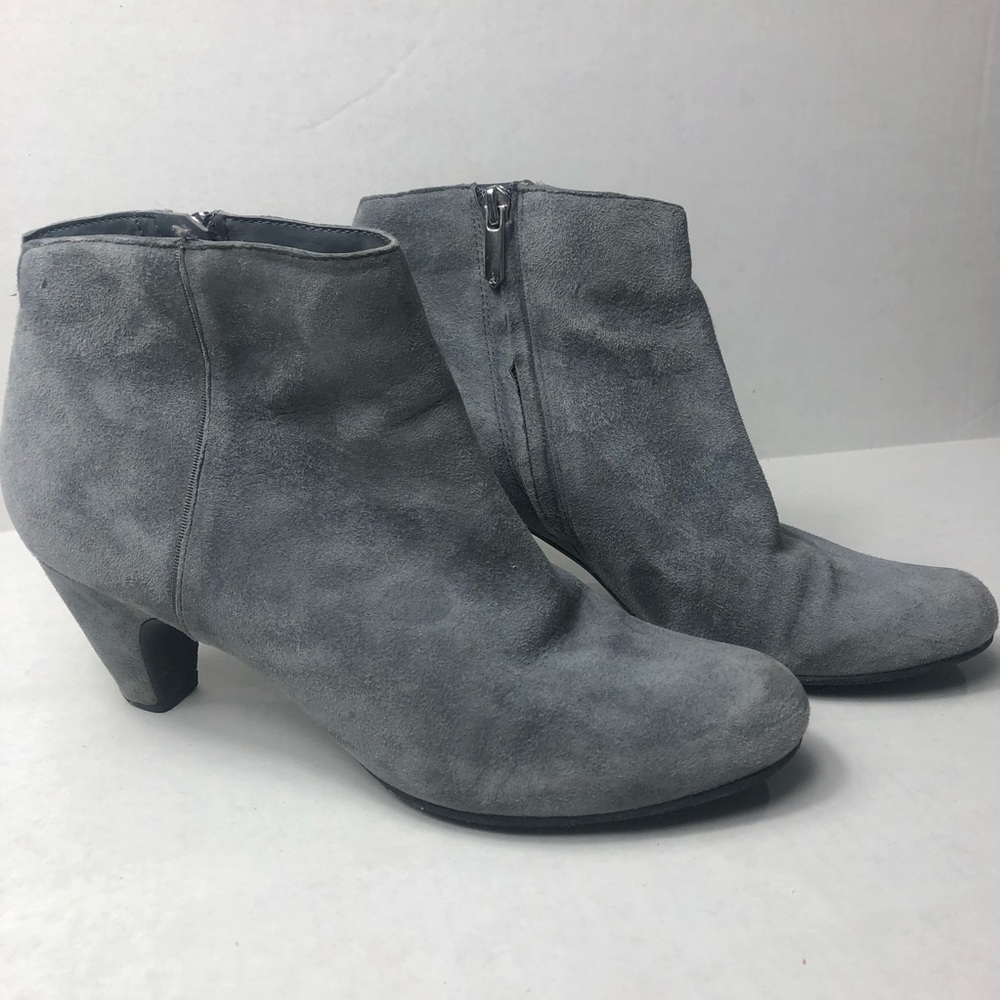 Sam Edelman Makayla Suede Ankle Boot | Gray | Size 8